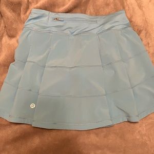 Size 0 Blue Lululemon Pace Rival Skirt
